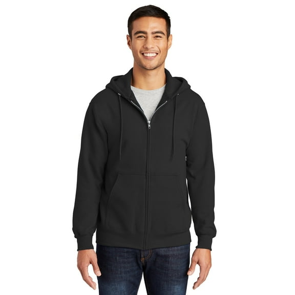 Port & Company PC90ZHT Tall Essential Fleece Full-Zip Hooded Sweatshirt