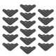 thumbnail image 2 of 16PCS Carpet Stickers Prevent Slipping Washable Waterproof Double Sided Adhesive Rug Pads for Mats Sofa Cushions Dance Mats Black, 2 of 5