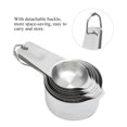 thumbnail image 1 of Wear- Measuring Spoon, Corrosion Resistance Measuring Cup, With Scale for Home Milk Tea Shop Coffee Shop Bar 7Pcs Set, 1 of 8