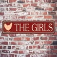 thumbnail image 4 of Funny Metal Tin Sign Vintage The Girls Sign For Home, Street, Shop, Garage, Bar, Farm, Garden Wall Decor 16x4 Inches, 4 of 7