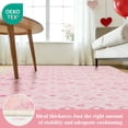thumbnail image 3 of Bleum Cade Rugs for Living Room 5'x7' Pink Area Rug, Washable Rugs for Bedroom,Love Hearts Non-Slip Low Pile Super Soft Indoor Carpet Valentine Decor, 3 of 8