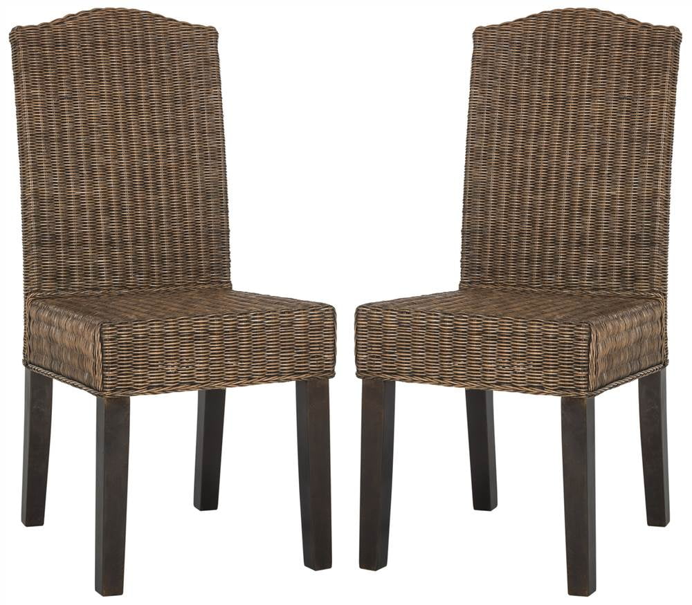Safavieh Odette Wicker Dining Chair, Multiple Colors, Set of 2