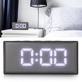 thumbnail image 3 of LED Digital Clock, Energy Saving Backlight LED Mirror Electronic Clock, Easy To Set  Bedside Clock For Heavy Sleepers Adult Teen Kid Boy Girl, 3 of 8