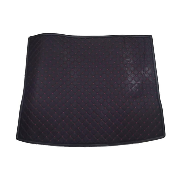 funtasica Doublures Cargo Robustes Anti-Poussière pour Byd Atto 3 Yuan Plus 2022-2023 Noir Rouge Noir Rouge