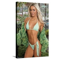 Sports Illustrated: Swimsuit Edition - Olivia Dunne 24 Canvas Wall Poster, 22.375" x 34"