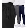 thumbnail image 3 of PURE CHAMP 3 Pack Boys Sweatpants Mesh Lightweight Kids Clothes with Zipper Pockets Active Quick-Dry Boys Pants Sizes 4-20 (Set 6 Size Small), 3 of 3