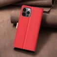 thumbnail image 5 of for iPhone 16 Pro Max Wallet Flip Case, Luxury Premium PU Leather Card Slots Strong Magnetic Closure Kickstand RFID Blocking Phone Case Cover for iPhone 16 Pro Max - Red, 5 of 9