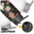 thumbnail image 5 of Christmas 18 oz Insulated Stainless Steel Water Bottle with Straw & Cleaning Brush , Leakproof, BPA-Free, 304 Stainless Steel, Wide Mouth, Travel Mug for Car, Gym, Office, 5 of 5