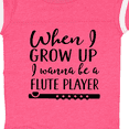 thumbnail image 4 of Inktastic Future Flute Player Music Boys or Girls Baby Bodysuit, 4 of 5