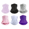 thumbnail image 1 of Mascarilla facial tipo bandana con polainas Jelbolin Cooling, paquete de 6, color blanco, 1 of 7