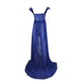 thumbnail image 3 of Maternity Dress for Photo Shoot Baby Shower Wedding Bridesmaid Maxi Dress Off Shoulder Chiffon Maternity Gown, 3 of 4