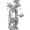 Light Grey, variant on Cat Tree, 69.3‑Inch Tall Multi‑Level Cat Tower for Indoor Cats with 7 Sisal Scratching Posts, 3 Platforms and 2 Cat Caves, Suitable for Indoor Cats, Beige