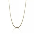 thumbnail image 2 of 925 Sterling Silver 14k Gold-Plated 3.5mm Snake Chain Necklace Italian - By Oliver & Navy, 2 of 8