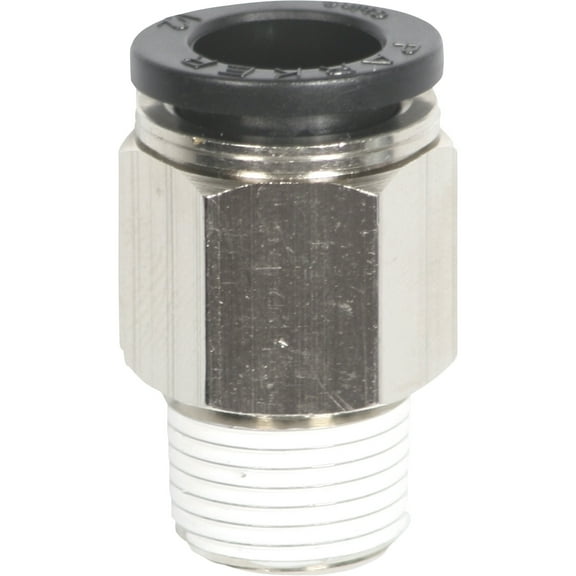 RapidAir Fitting - 3/8in. NPT Straight, Model# 50100