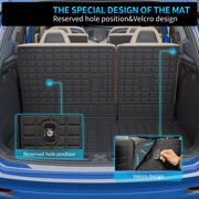 Cargo Liner For 2018-2024 Ford Expedition Lincoln Navigator 7&8 Seater (Not Fit Max or L) All Weather 2024 Expedition Accessories (Trunk Mat+3rd Row Backrest Mats)