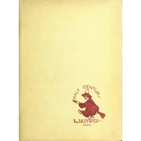 (Custom Reprint) Yearbook: 1950 Salem High School - Witch Yearbook (Salem MA)