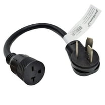 Parkworld 886313A Dryer 10-50 Plug Male to Kitchen 6-20 T-Blade (6-15R) Receptacle Female Adapter Cord (1.5FT)