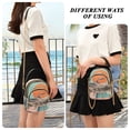 thumbnail image 6 of FORMRS Crossbody Bag for Women Quilted Travel Shoulder Cell Phone Purse with Chain Strap Handbag, Retro UFO, 6 of 7