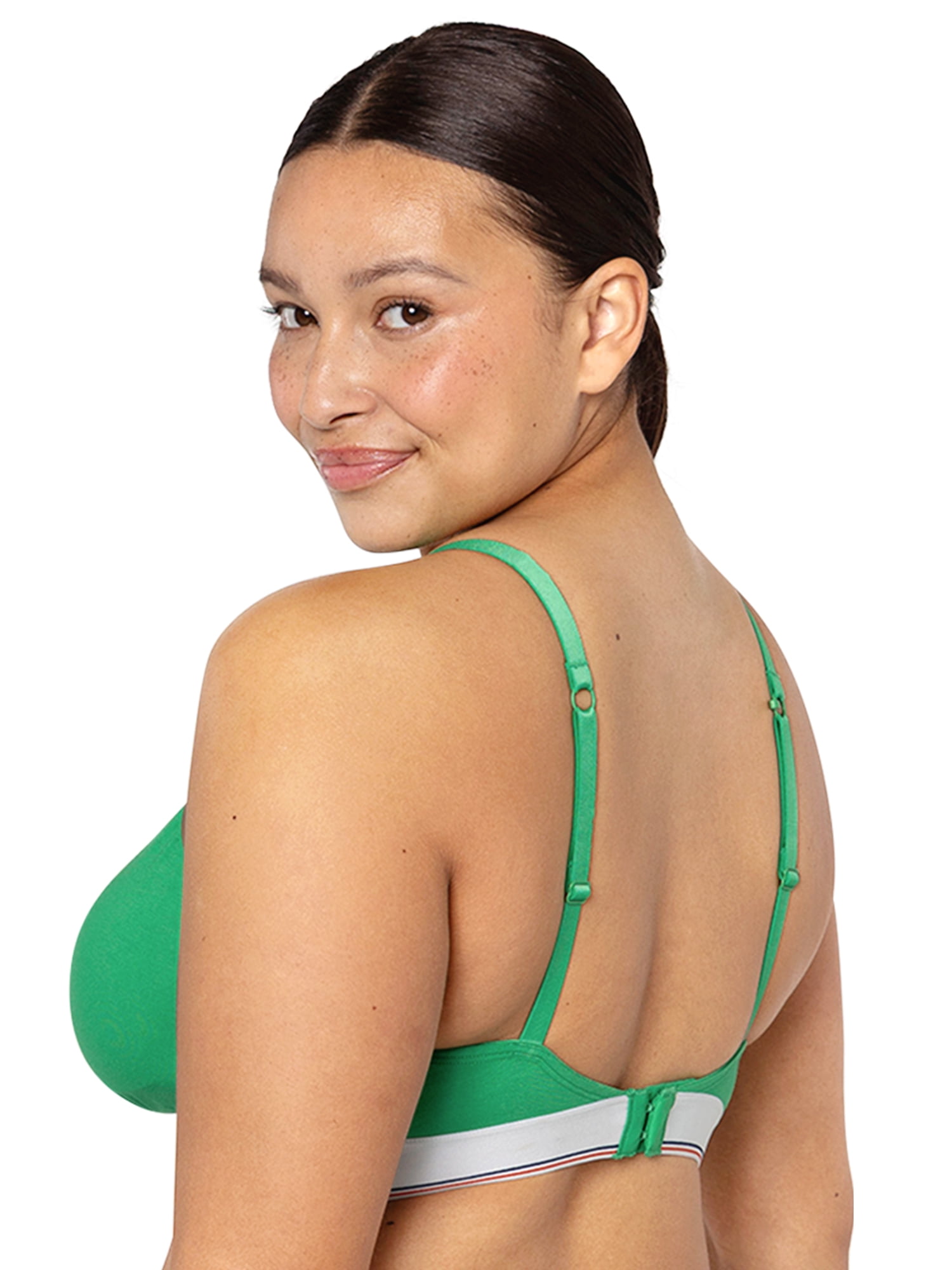 fresh collection by Fruit of the Loom Women's Cotton Triangle Bralette