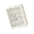 thumbnail image 3 of Mueble de baño con estantes ajustables para montar en la pared sobre el inodoro, organizador de baño, estante de almacenamiento para sala de estar, 3 of 8