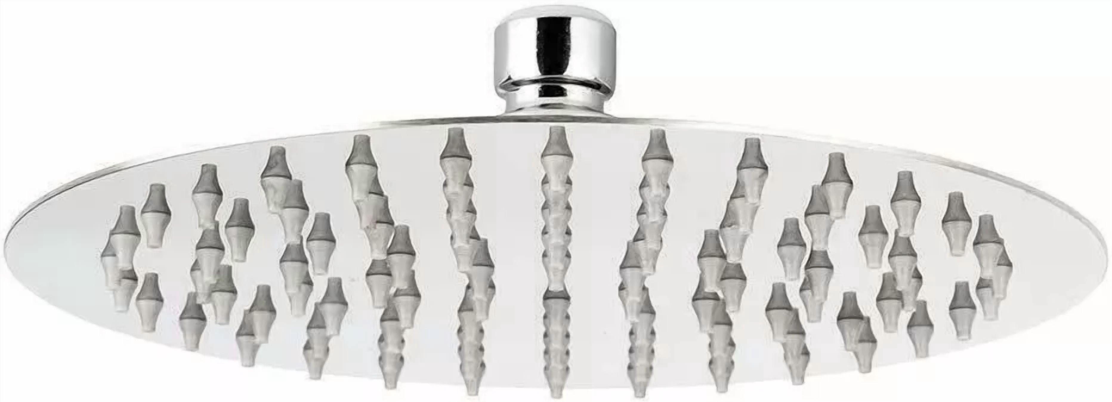 Chrome 8" Round Bath Rainfall Shower Head Bathroom Rain Sprayer Stainless Steel