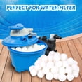 thumbnail image 5 of Pool Filter Balls for Above Ground Pool,0.44lbs Pool Filter Balls for Sand Filter,Reusable Eco-Friendly Fiber Filter Media Balls Instead of Sand,Filter Balls Pool for Sand Filter Pump, 5 of 11