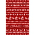 thumbnail image 5 of BERTHMEER 2'X3' Christmas Area Rug Christmas Rugs for Indoor Entryway Entrance Kitchen Soft Machine Washable Non-slip Rug,Red, 5 of 6