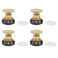 thumbnail image 3 of 4 Set Gold Speaker Spike with Floor Discs Stand Foot Isolation Spikes Professional Speaker Accessories, 3 of 5