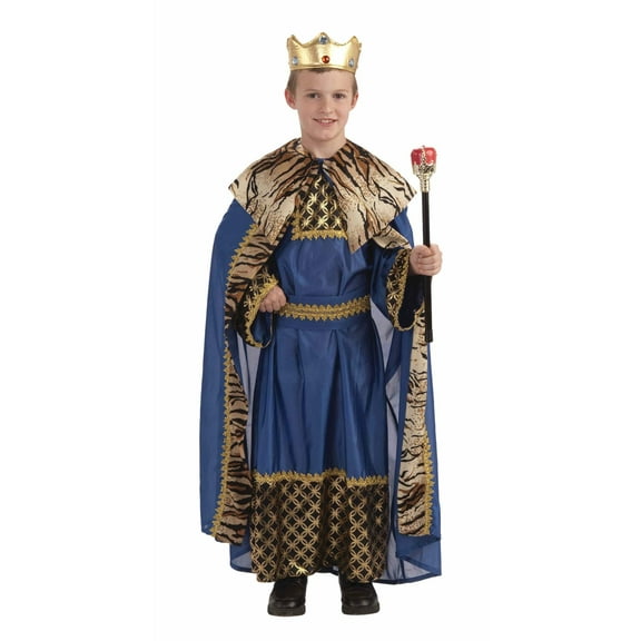 Rubies Royal Blue King Costume for Kids, Boys Medium
