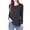 Dark Gray, variant on HAiming Women's Maternity Nursing Tops Long Sleeve Breastfeeding Shirts Double Layer Pregnancy Tee Shirt
