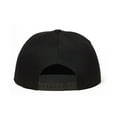 thumbnail image 3 of FREEBIRD99 Embroidered Flat Bill Brim Cap Ajustable Snapback Hat - Black #40, 3 of 4
