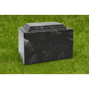 XL Ebony Cultured Marble Cremation Urn