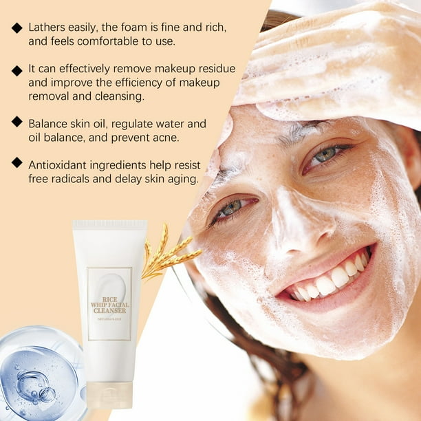 Rice face wash discount