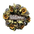 thumbnail image 1 of Colorful Cloth Wreath for Front Door Festive DIY for Spring Decor, 1 of 7
