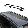 thumbnail image 5 of OMAC Roof Racks Side Rails for Ford Transit Connect 2014-2023 SWB Black Alu 2Pcs, 5 of 6