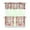 White-7, variant on Kitchen Curtains and Valance Set 24 Inch Tier Pioneer Colorful Floral Curtains Small Drapes for Cafe Living Room Bathroom Farmhouse 3 Pieces Set Rod Pocket