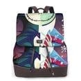thumbnail image 1 of Goofa The Nightmare Before Christmas Pattern Leather Backpack Purse for Women Fashion Multipurpose Design Handbag Ladies Shoulder Bags Travel Backpack, 1 of 4