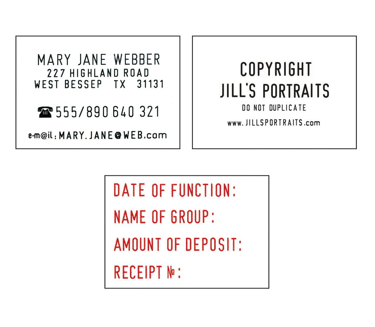 2000PLUS Self-Inking Stamp Print Kit, With 8 Bonus Titles