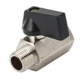 thumbnail image 3 of Gas Valve Ball Type Male Female Thread Thicken Brass Sandblasting for Household Tap Water 1/4, 3 of 6