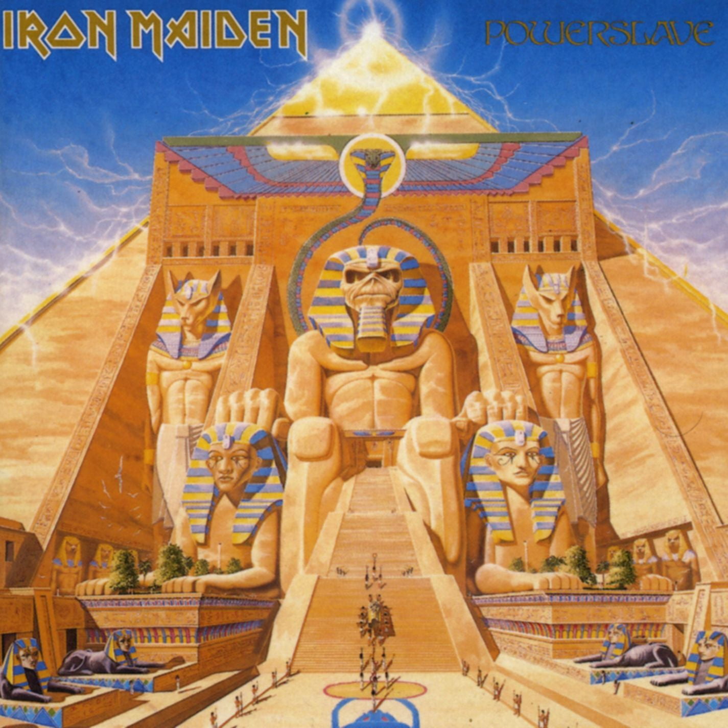 IRON MAIDEN / POWERSLAVE 帯有 Iron Maiden - Powerslave - Music & Performance - Vinyl - Walmart.com