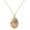 Enamel Butterfly Pendant, variant on Gold Pendant Necklace for Women 14K Gold Plated Coin Pendant Necklace Adjustable Chain Disc Round Charm Initial Statement Necklace Trendy Jewelry Gift for Her[d7208]