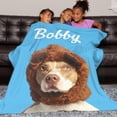 thumbnail image 5 of Custom Blanket with Picture, Personalized Fathers Day Dad Gifts from Daughter, Customized Blanket for Dad, Custom Throw Blankets with Photos, Customized Birthday Giftsn Blankets, 5 of 5