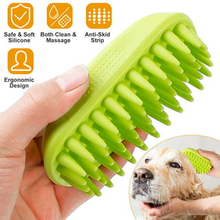 Bath Scrub Dog Brush – LixPets
