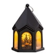 thumbnail image 1 of 2 Pack Festive Light-Up Pumpkin Handheld Decoration for Halloween Party Enhance Celebration for Kids Unique Atmosphere, 1 of 3