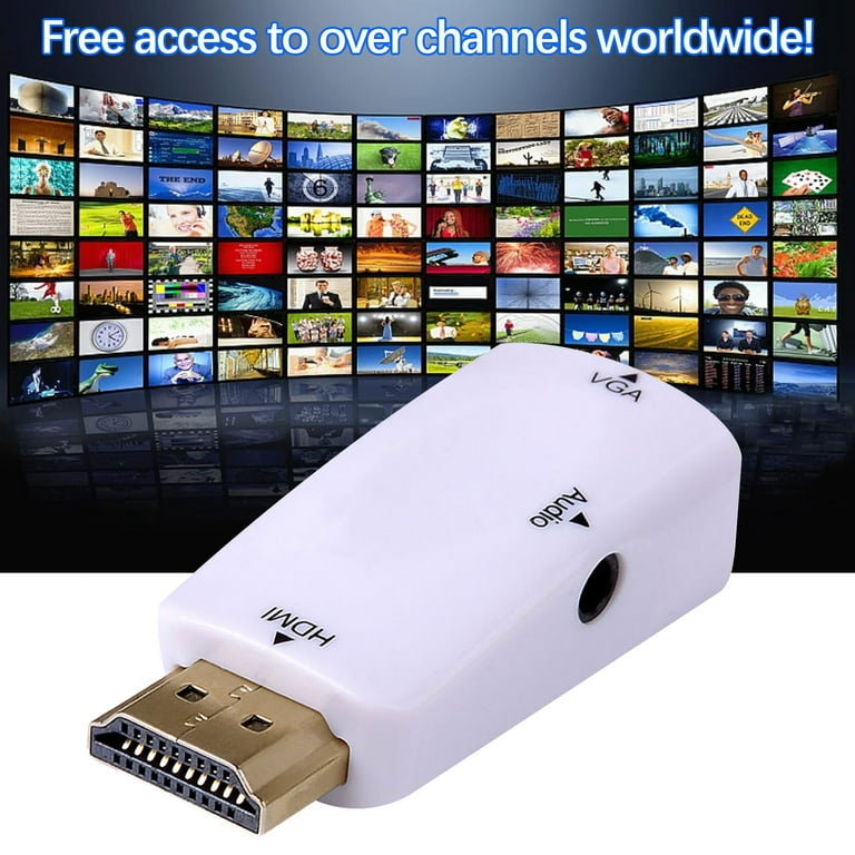 Surpdew Tv Streaming Device Tv Streaming Device Wireless Display Adapter 1080P Tv Box Mobile Screen Mirroring Receiver White Free Size Walmart