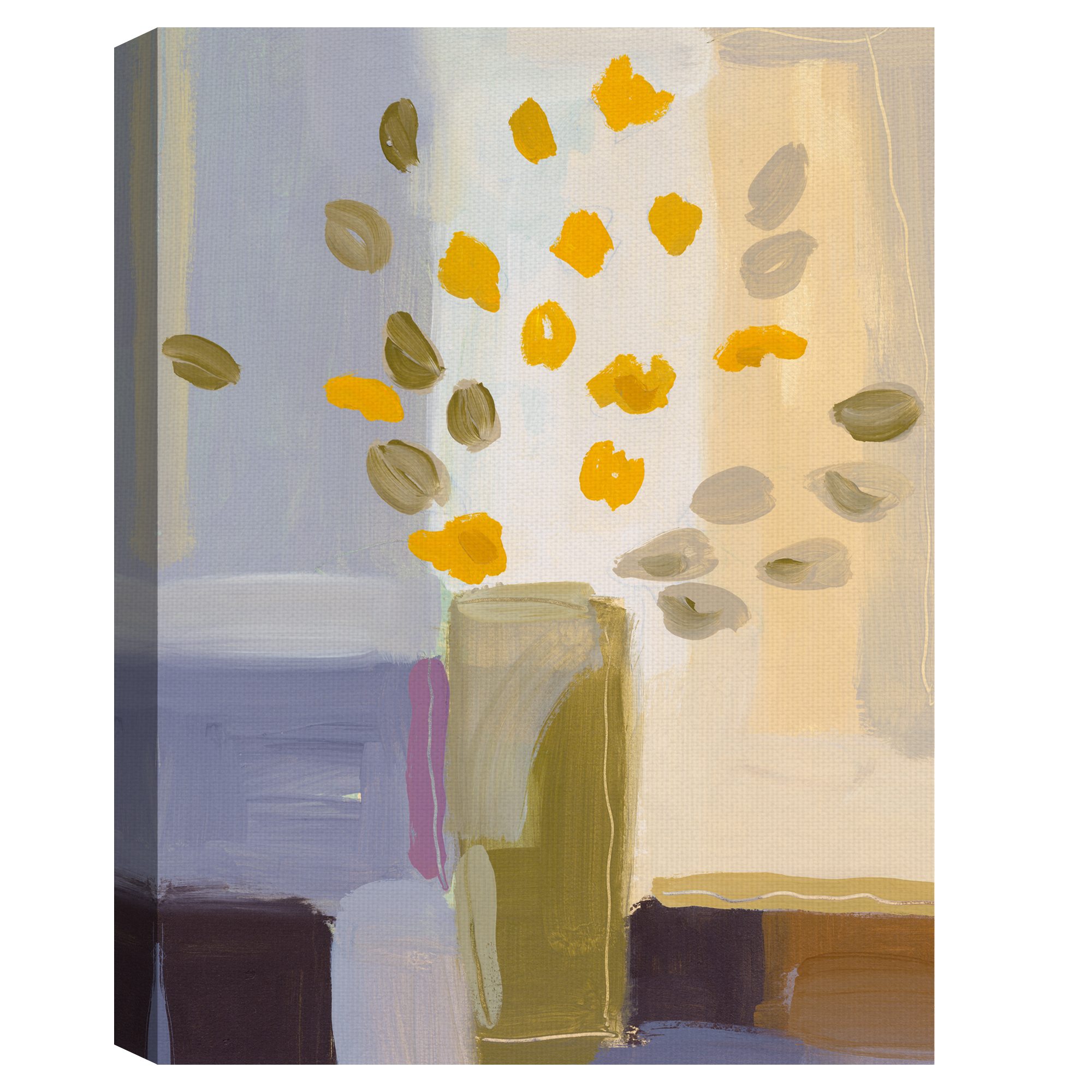 Spring Innovation II by James Hussey Abstract Floral Canvas Art