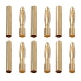 thumbnail image 2 of RC Battery Wire Plug, Brass Battery Banana Plug Stable High Accuracy Oxidation Resistance 30Set  For UAV, 2 of 8