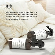 Muse Apothecary Linen Mist Luxury Aromatherapy Fabric Refresher Spray with Essential Oils, 8 Oz Lavender Serenity