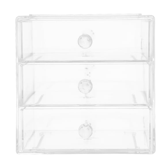 Supvox Acrylic Storage Organizer with Multiple Drawers for Desktop Cosmetics, Office Supplies, and Stationery Storage