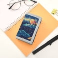 thumbnail image 7 of JIALIOU Nylon Trifold Card Wallet with ID Window Zipper Pocket for Men Women Teen Space Pixel Style, 7 of 7